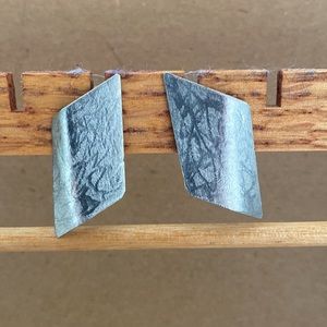 Handcrafted sterling silver earrings